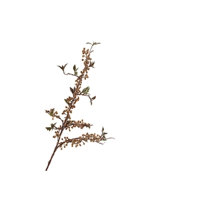 BERRY SPRAY LEAVES BROWN LV330099BR