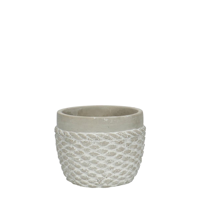 <h4>Keramiek Rope pot d12*10cm</h4>
