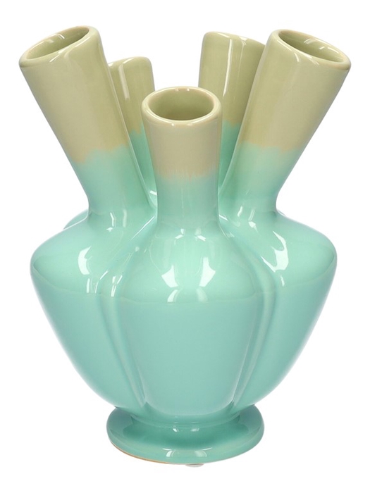 <h4>Vase Talia d19xh26 green/l.blue</h4>
