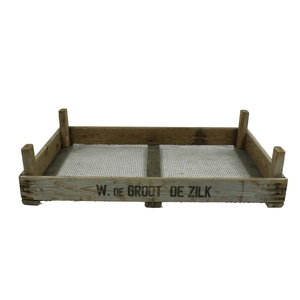 Wood box mesh 75 50 17cm