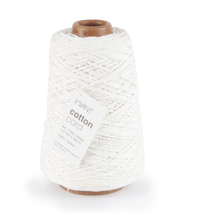 <h4>Draad Cotton cord 2mm 500m</h4>