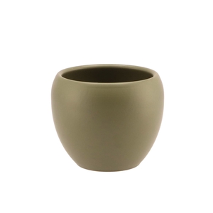 Vinci Army Green Flower Pot 14x11cm