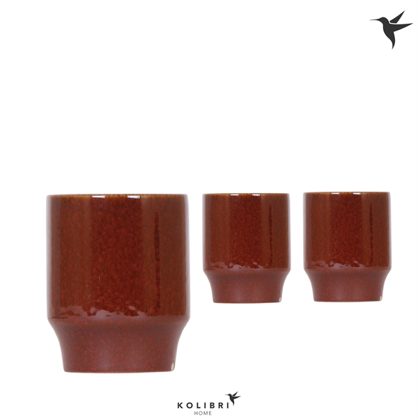 <h4>Kolibri Home Classy pot red</h4>