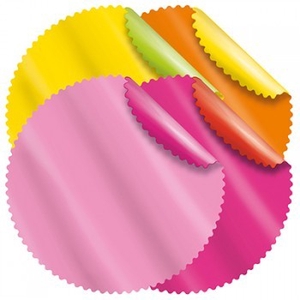 Cellophane Sheet Rondella d58cm Ass.