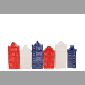 A'dam Houses Canal Vase Dutch Glory 6x5x20cm Nm