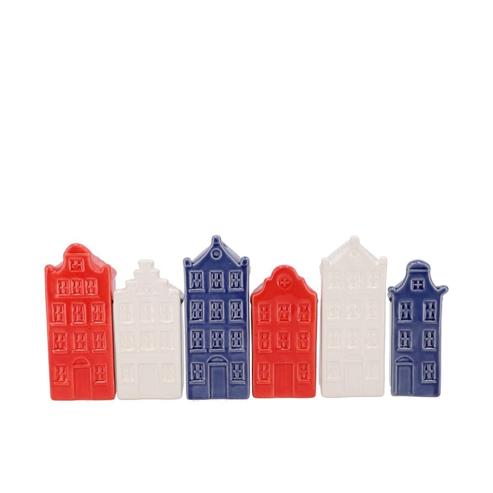 <h4>A'dam Houses Canal Vase Dutch Glory 6x5x20cm Nm</h4>