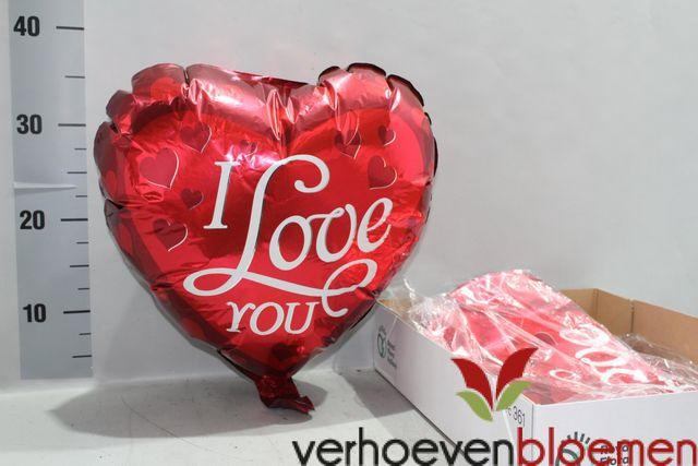<h4>Ballon coeur "I love you"</h4>