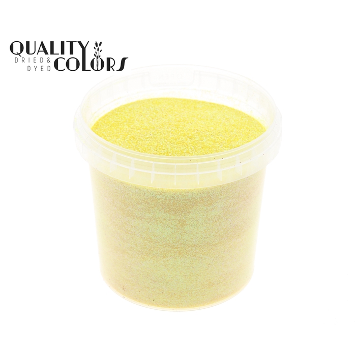 <h4>Glitters 400gr in bucket Irridescent Yellow</h4>