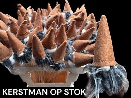<h4>Kerstman Op Stok Bronze</h4>