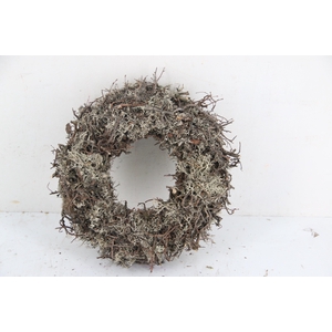 Wreath Grey Moss Bonsai Ø30