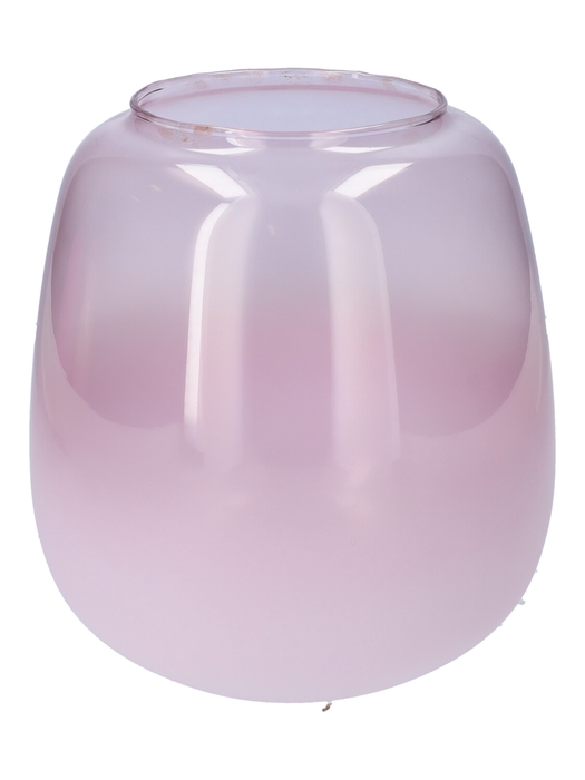 <h4>DF02-666000700 - Vase Amelie Duo d10.4/18.2xh20 lilac matt/transp</h4>