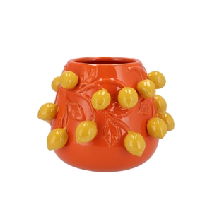 Fruit Lemon Orange Pot 24x19cm Nm