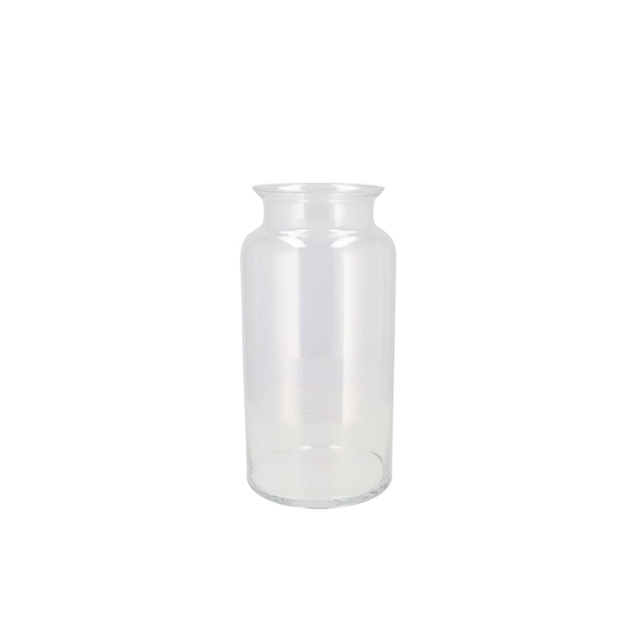 <h4>Glas Mouthblown Milk Bottle 30x19cm</h4>