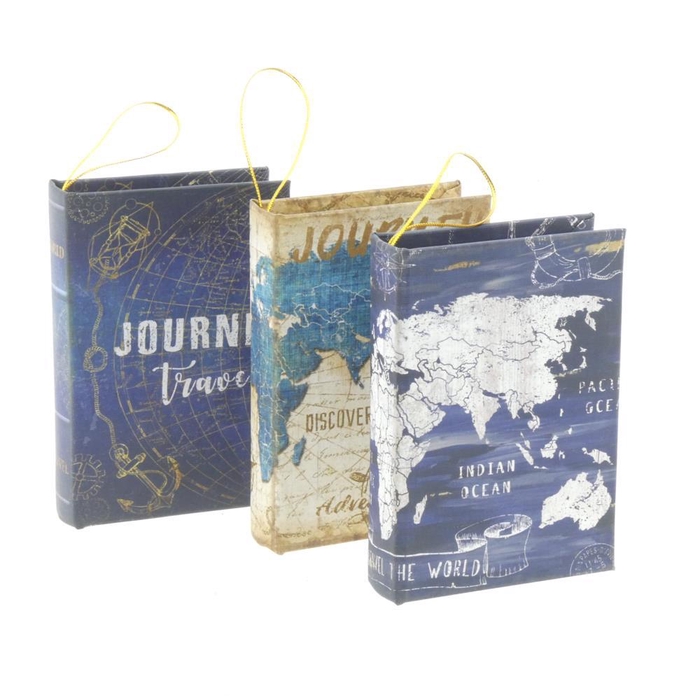 <h4>Books Hanging 13x9cm World Mix</h4>