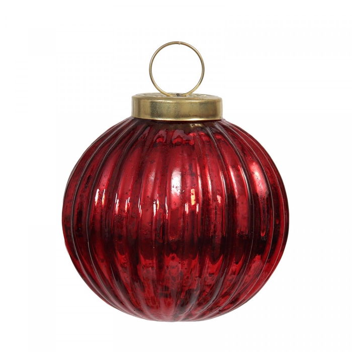 <h4>Kerstbal Bal Shiny  75mm</h4>
