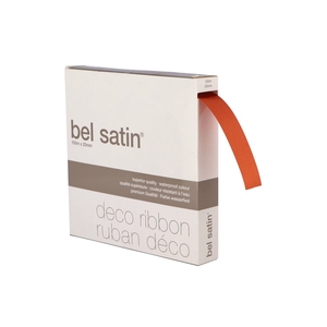 Ribbon Satin 58 Cognac 100m X 25mm P/1 Nm