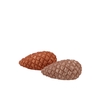 Jingle Nude/copper Pinecone Ass 10x5x5cm Nm