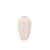 Lisboa White Vase Wave 14x14x23cm