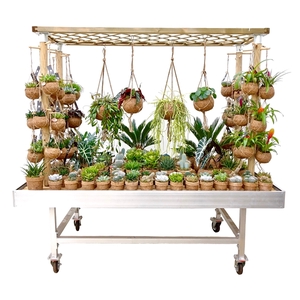 Kokodama Presentation Rack (exclusive plants and table)