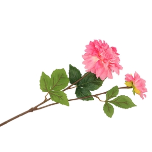Silk Dahlia Pink Real Touch 60cm
