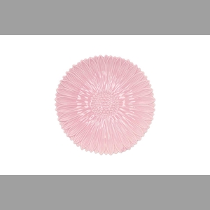 Bloom Daisy Plate Light Pink 17x17x4cm Nm