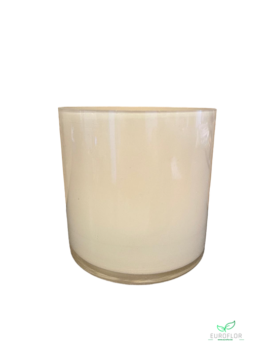 GLAS CYLINDER CREME 11*11