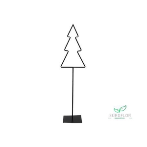 METAL TREE STANDING BLACK 18X14X70