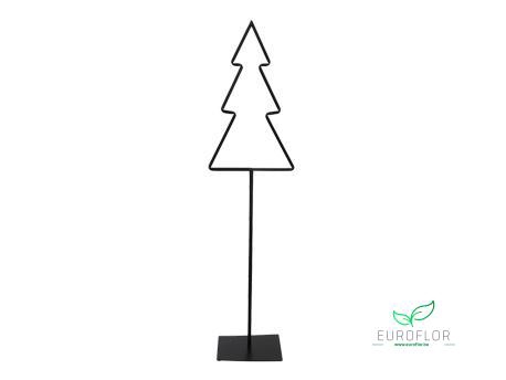 METAL TREE STANDING BLACK 18X14X70