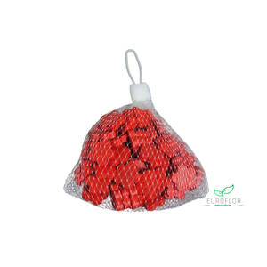 HOUTEN BLOEMEN 2CM ROOD 50pcs