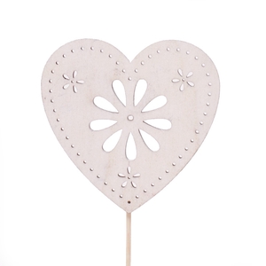 Valentine 10cm Heart flower 8cm