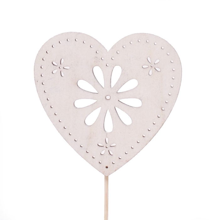 <h4>Moederdag 10cm Hart flower 8cm</h4>
