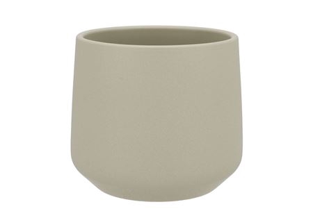 <h4>Ceramic Light Kaki Pot Berlin Structure 18cm</h4>