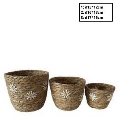 <h4>Basket sets Alonis pot S/3 d17*16cm</h4>