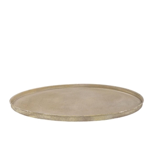 Coaster Cozy Gold Matt Tray Metal 56x2cm