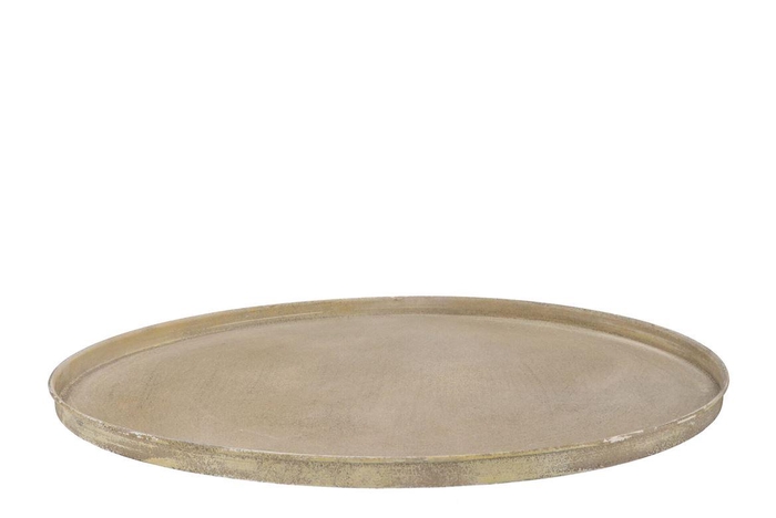 <h4>Coaster Cozy Gold Matt Tray Metal 56x2cm</h4>