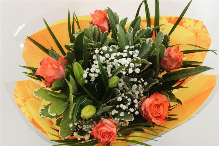 <h4>Boeket Apart Oranje</h4>