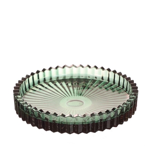 bord Kate D.10 h.6,5 cm dark grn. S