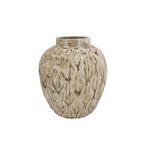 Inga Boa Green Pot Active Glaze 27x27x30cm