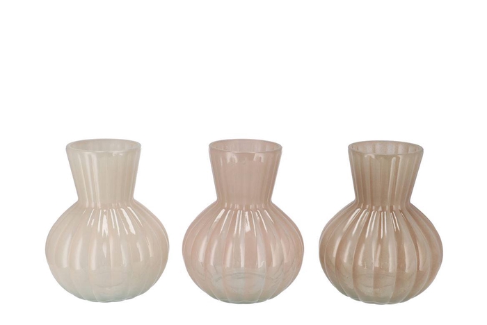 Feline Natural Mix Vase Ass 17x22cm Nm