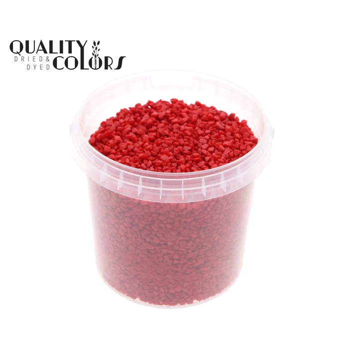 <h4>Granulaat 1 ltr bucket Red</h4>