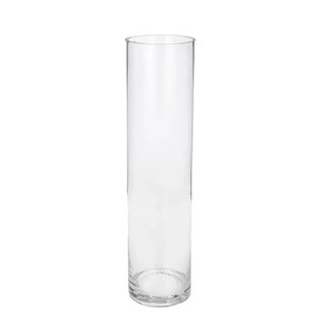 VASO DE VIDRO 10X60CM (TUBO) TRANSPARENTE IMP 53618-311