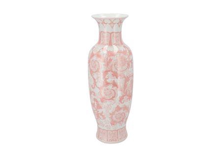 <h4>Hailey Pink Porcelain Vase Long 15x43cm</h4>