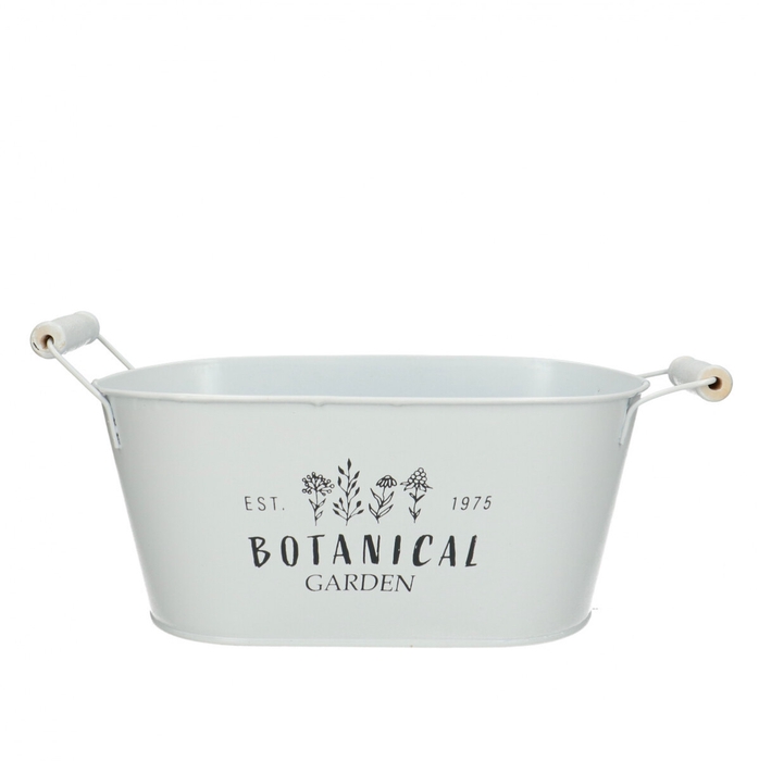 <h4>Zinc Botanical tray d24*14*10.5cm</h4>