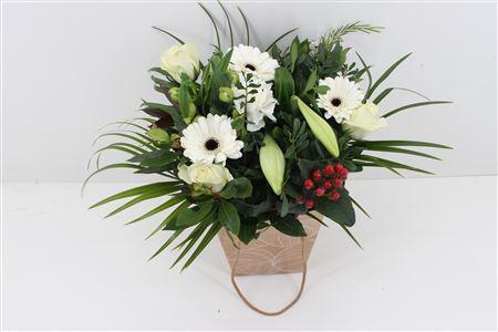 <h4>Boeket Nora Wit</h4>