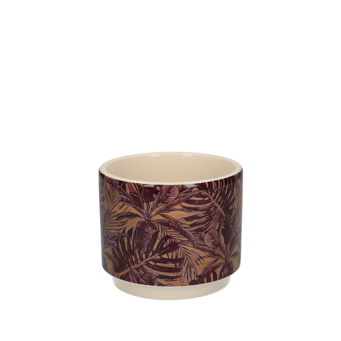 <h4>Opruiming Leaves deco pot d10*8.5cm</h4>