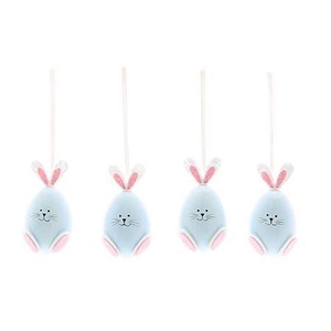 Egg Bunny 4 Pcs L6w6h6