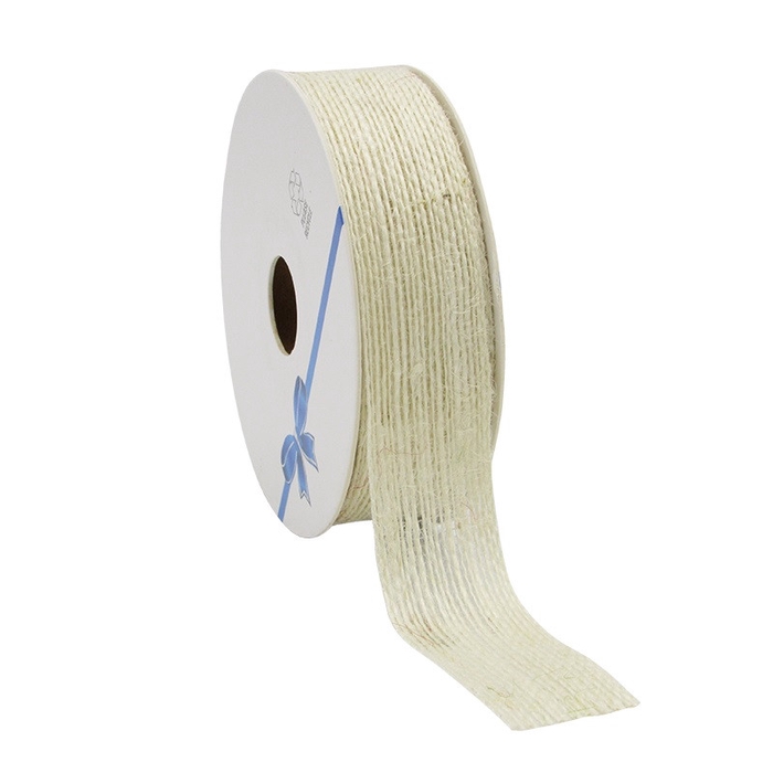 <h4>Ribbon Hessian  25mm 10m</h4>