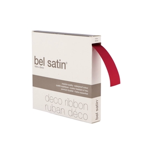 Ribbon Satin 14 Azalea 100m X 25mm P/1 Nm