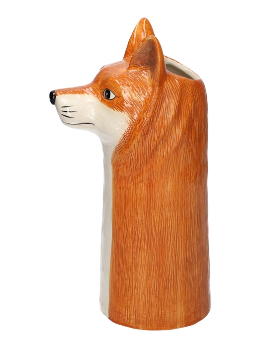 <h4>DF03-666310100 - Vase Fox 5.5x4.5x10 orange</h4>