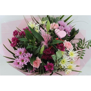 Boeket Groot Roze (mother's Day)